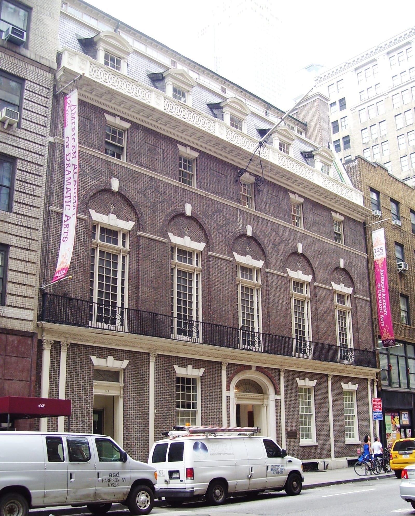 The American Academy of Dramatic Arts building at 120 Madison Avenue, New York
