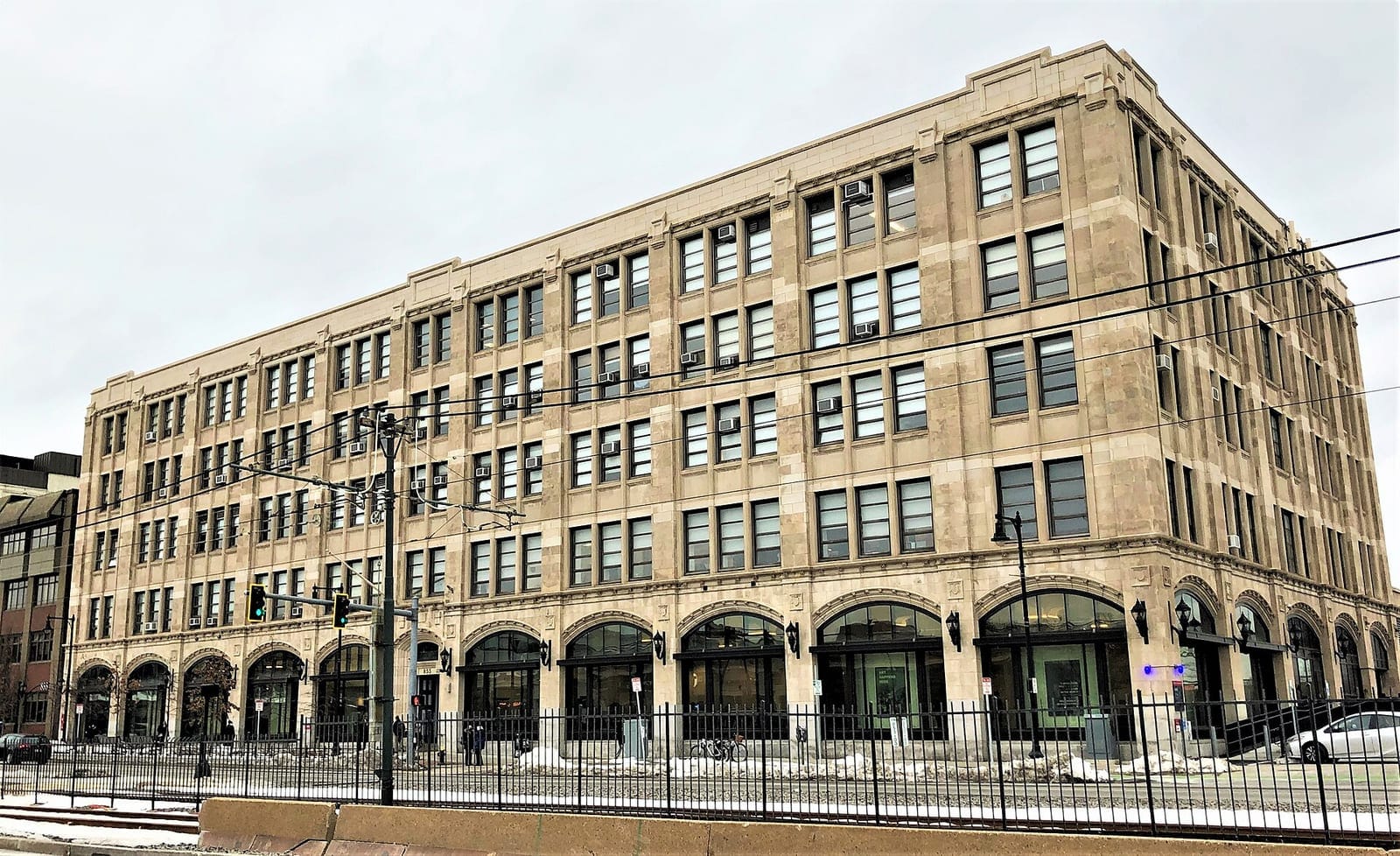 Boston University College of Fine Arts building at 855 Commonwealth Avenue