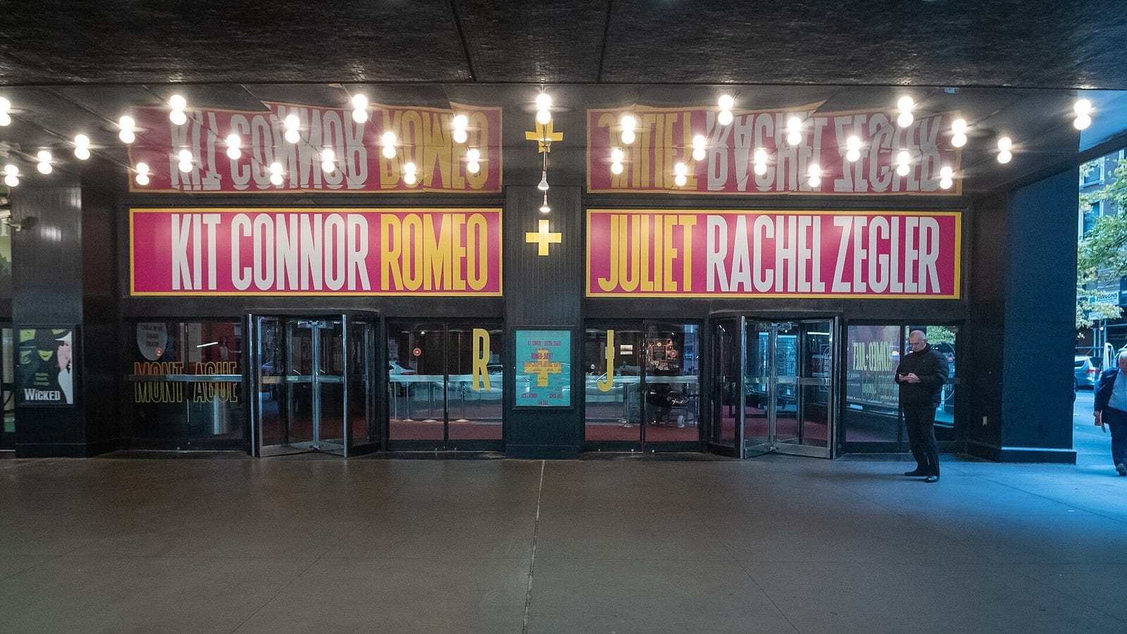 Entrance of the Circle in the Square Theatre and School, Manhattan
