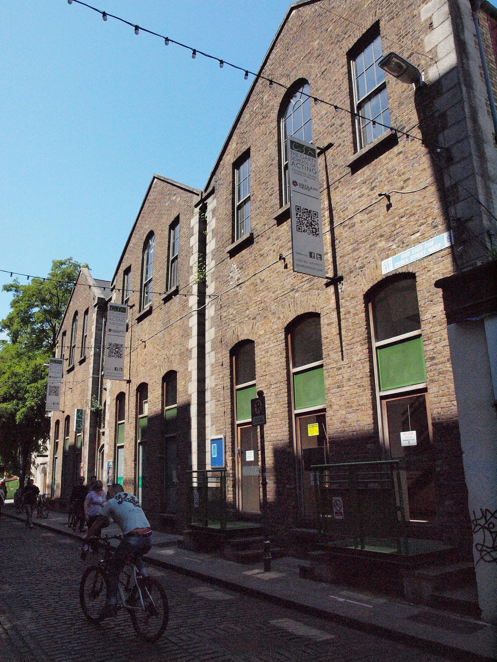 Exterior of The Gaiety School of Acting building in Dublin