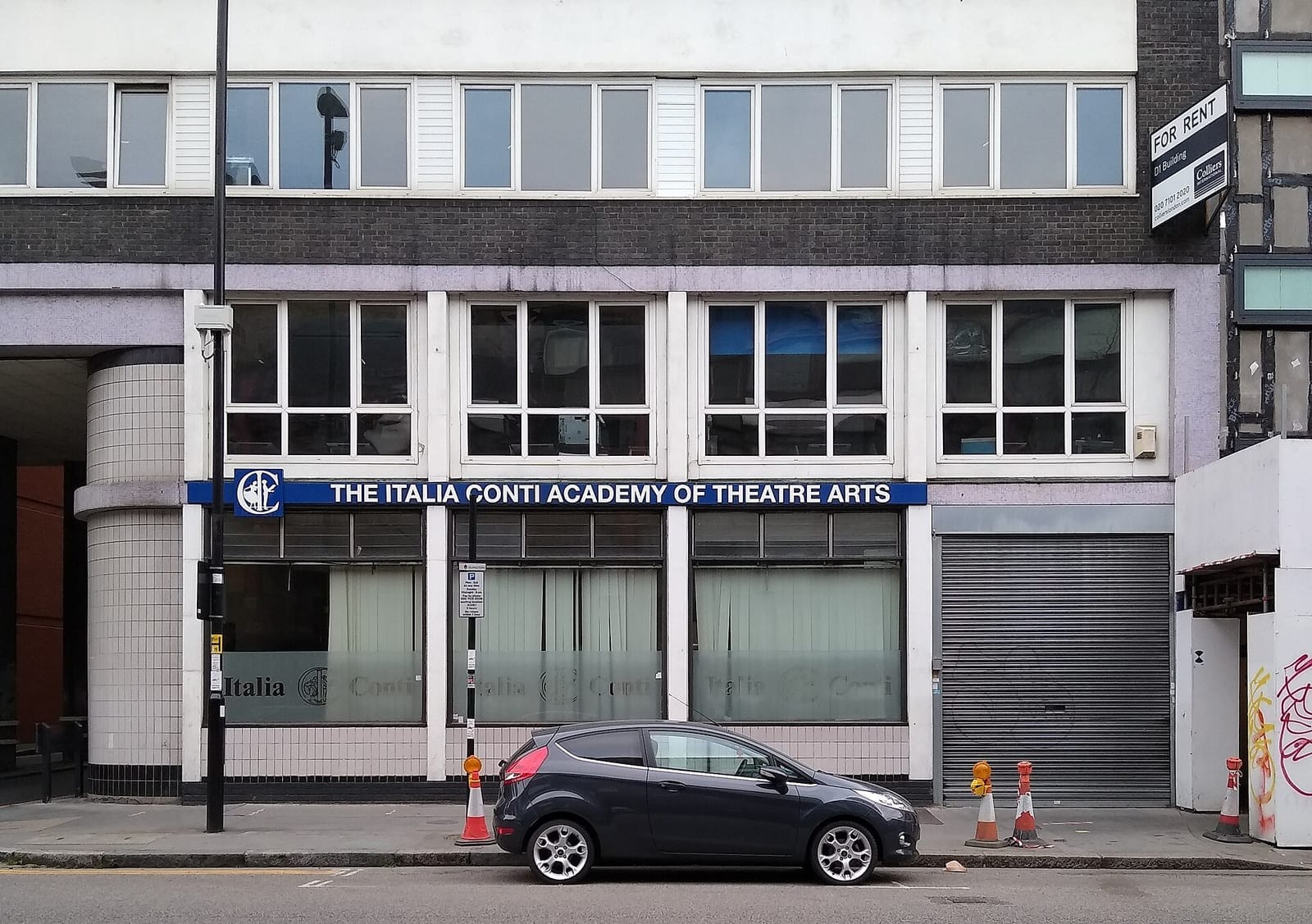 Italia Conti Academy of Theatre Arts building in London