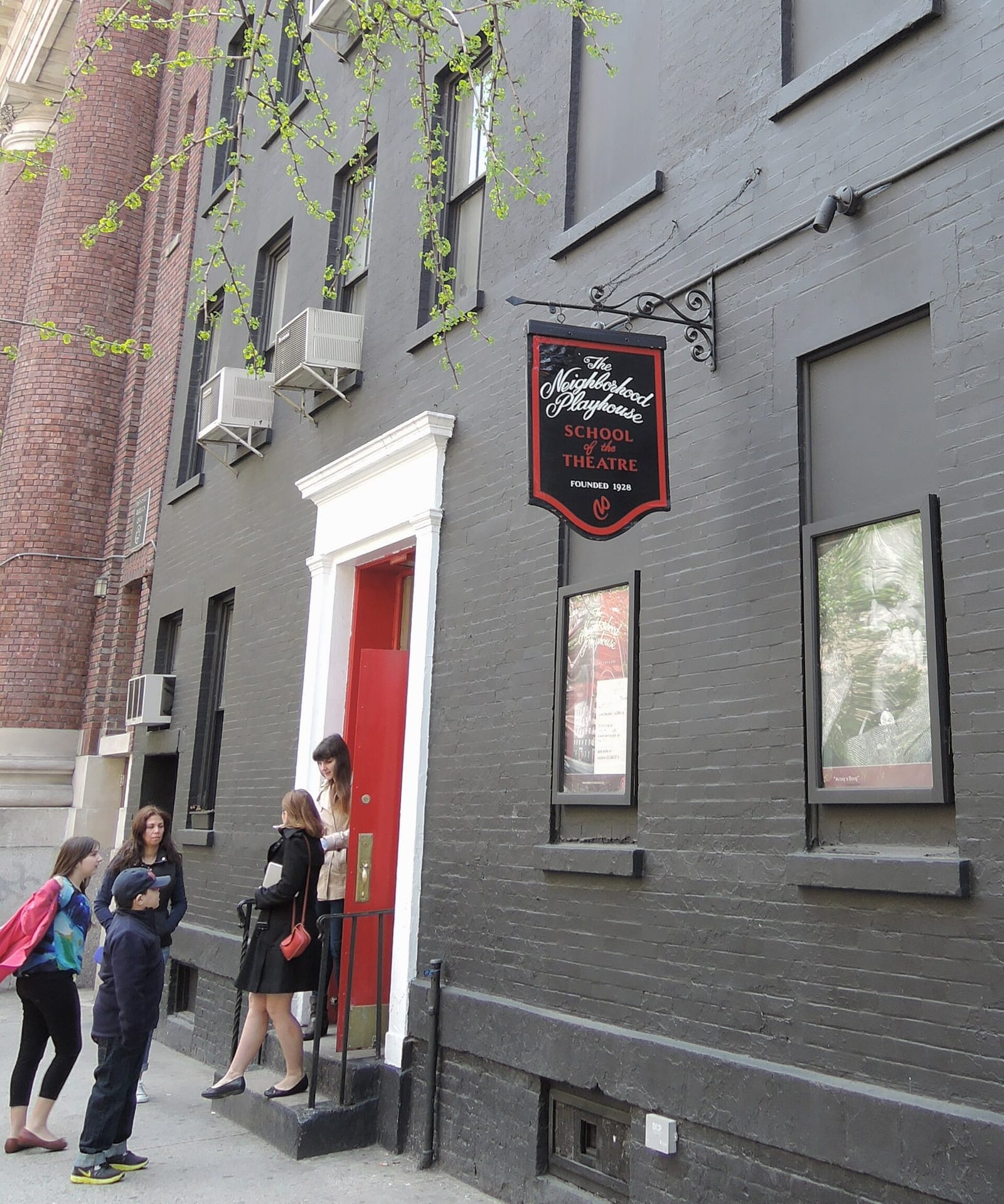 The Neighborhood Playhouse School of the Theatre building on East 54th Street, New York
