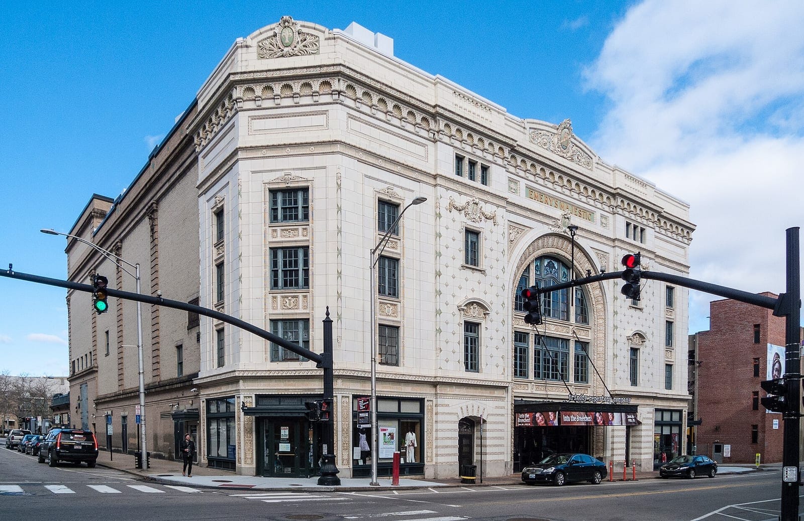 Trinity Repertory Company theatre in the former Emery's Majestic building, Providence