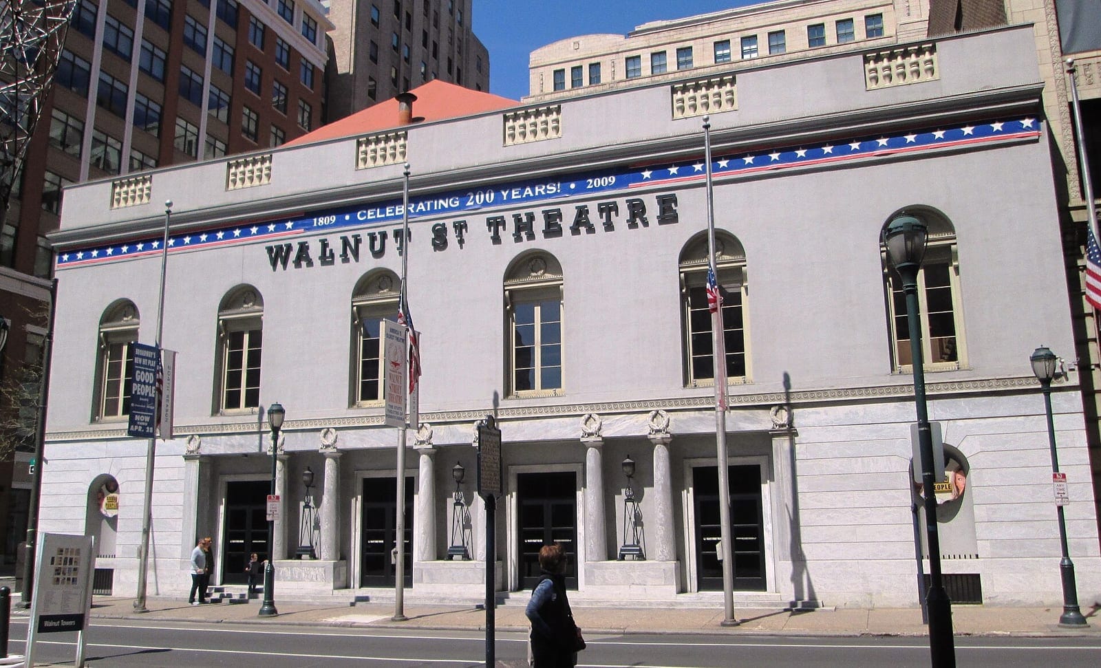 Walnut Street Theatre building at 825 Walnut Street, Philadelphia
